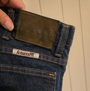 Amorex FR by UniFirst Men's Blue Jeans Sz 36x34 Flame Resistant